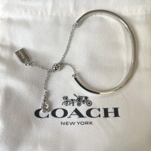 NWT Coach Slider Bangle Bracelet